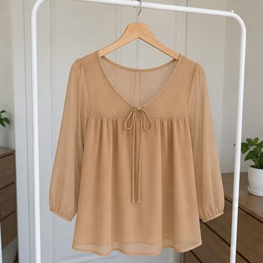 Charcoal Cami Blouse